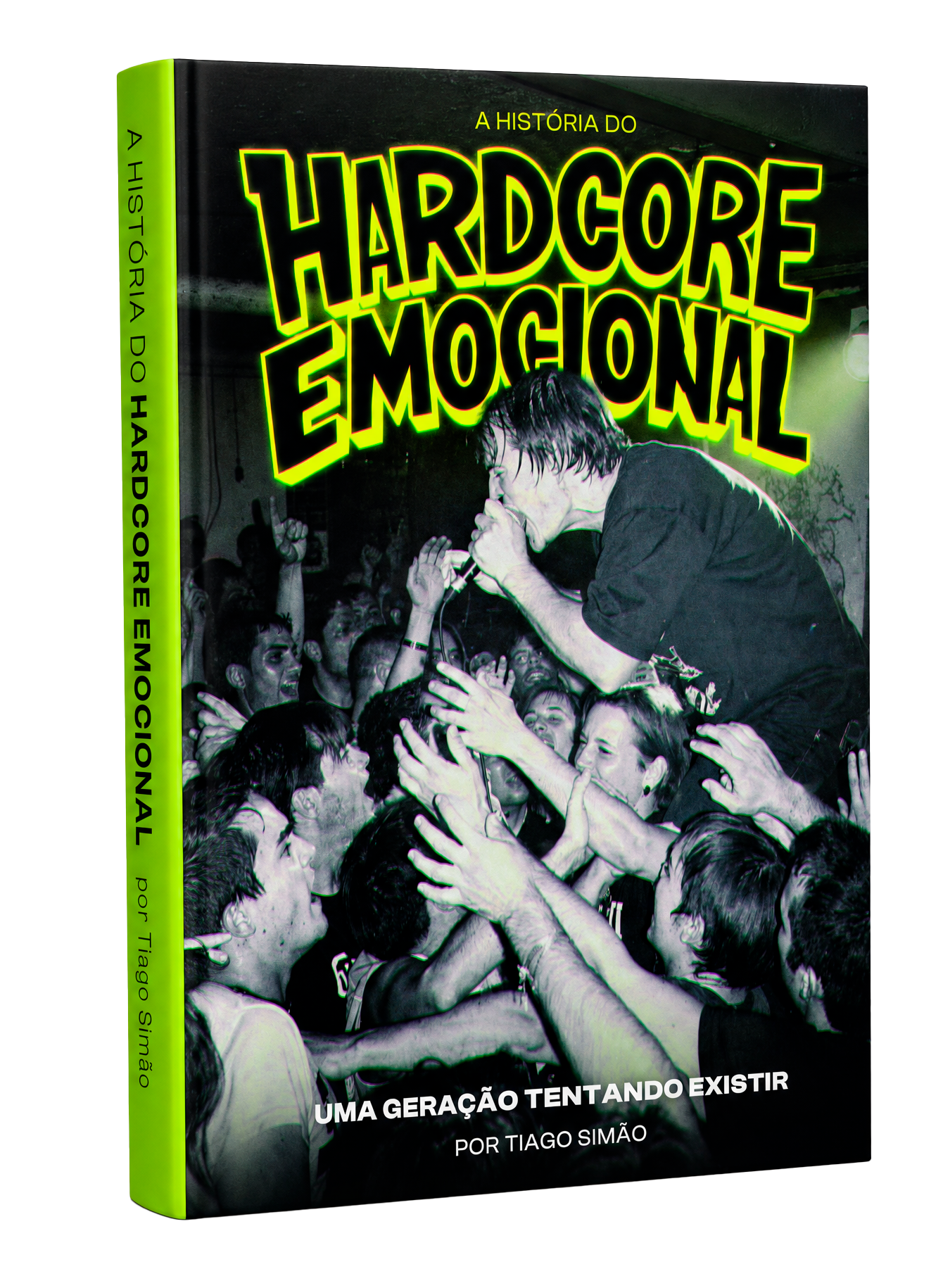 Capa do livro A História do Hardcore Emocional